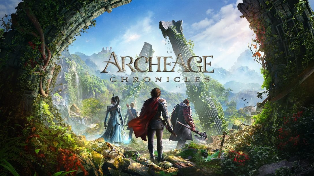 Image from Archeage Chronicles, a fantasy RPG for PS5 featuring large-scale multiplayer battles and expansive world-building.