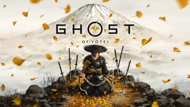 Screenshot of Ghost of Yōtei, the sequel to Ghost of Tsushima, featuring a samurai protagonist in a stunning open-world environment